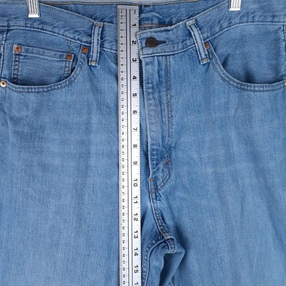 Levis 550 Jean Mens Relaxed Straight Baggy Western Cowboy Denim Pant 36x29 - Picture 7 of 7